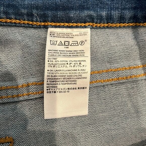 Banana Republic Factory High Rise Distressed Skinny Jeans Size 14/32 - Picture 8 of 8